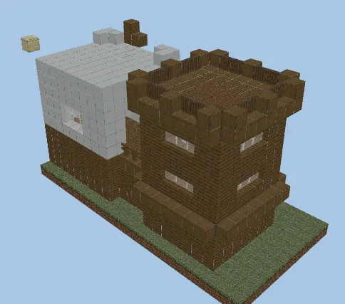 Cherry Blossom Hello Kitty House Minecraft schematic
