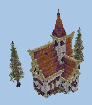 Cherry Blossom House Minecraft schematic
