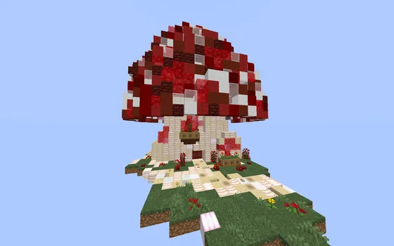 Chonky Red Mushroom Decoration Minecraft schematic