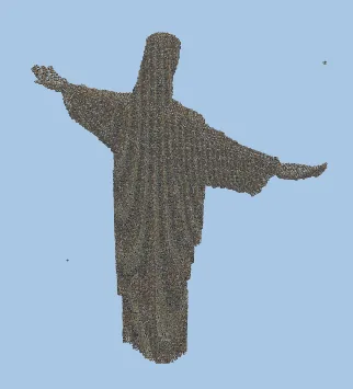 Christ the Redeemer Cactus Farm Minecraft schematic