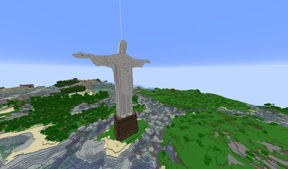 Christ the Redeemer Statue Minecraft schematic