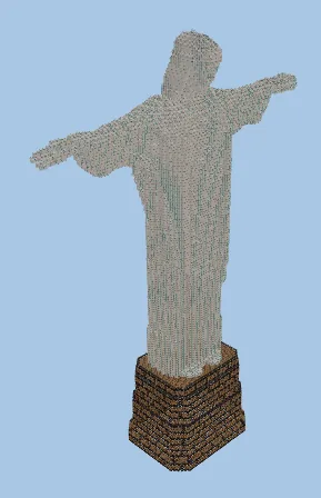 Christ the Redeemer Statue Minecraft schematic