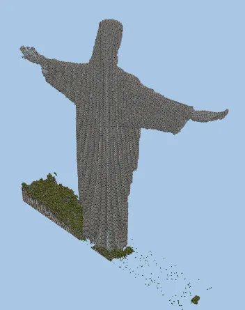 Christ the Redeemer Statue Minecraft Build Minecraft schematic