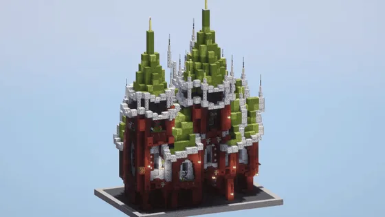 Christmas Fantasy House Pack Minecraft schematic