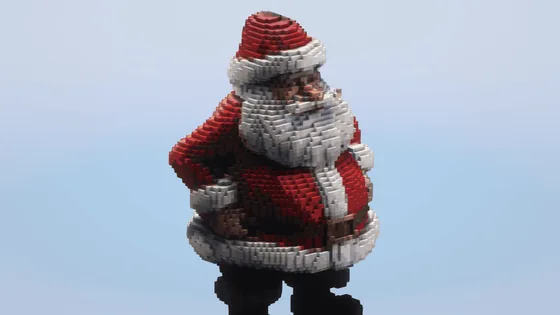 Christmas Santa Claus Minecraft schematic