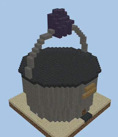 Chum Bucket Restaurant Minecraft schematic
