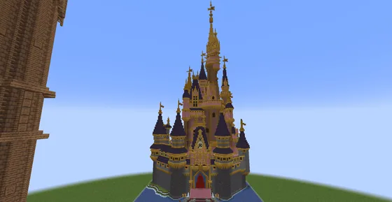 Cinderella Castle Minecraft schematic