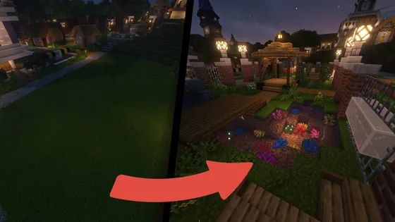 City Park Garden Minecraft schematic