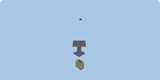 Classic Filtered Mob Farm Minecraft schematic