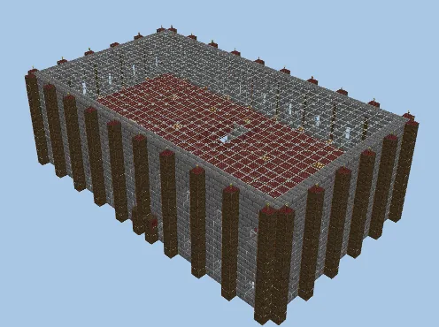 Classic Minecraft Survival Starter House Minecraft schematic