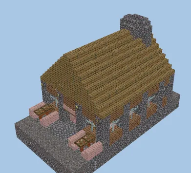 Classic Public House Minecraft schematic preview