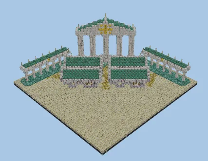 Classical Greek Market Minecraft schematic
