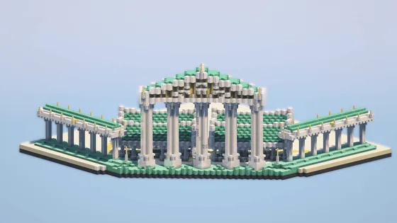 Classical Greek Market Minecraft schematic
