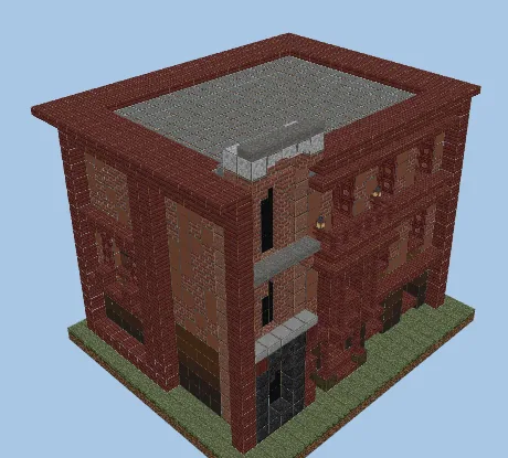 Classical House Number One Minecraft schematic preview