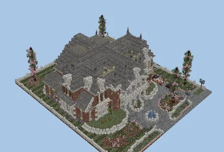 Classical Luxury Mansion Minecraft schematic