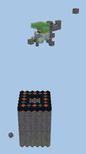Cobblestone Farm Design Minecraft schematic preview