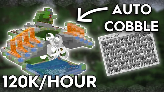 Cobblestone Farm Schematic Minecraft schematic