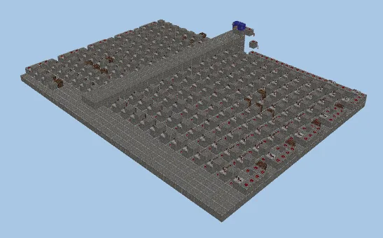 Coffin Dance Note Block Song Minecraft schematic preview