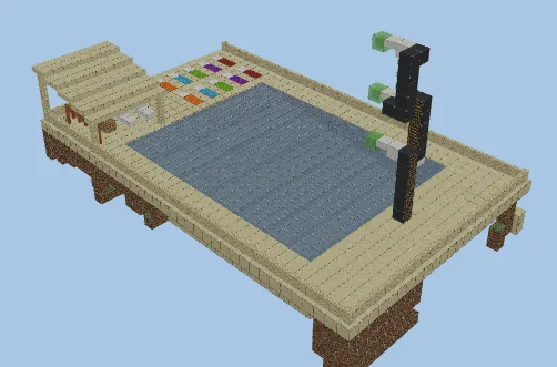 Community Swimming Pool Minecraft schematic preview