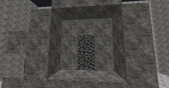 Compact 1x2 Hidden Passage Minecraft schematic