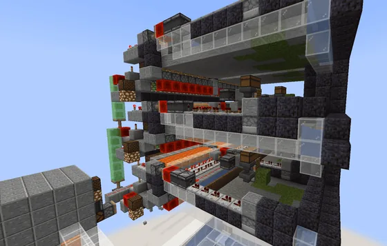 Compact Bonemeal Farm Minecraft schematic