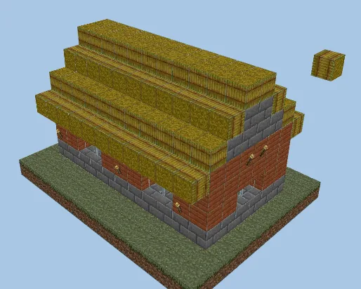 Compact Dwelling Minecraft schematic preview