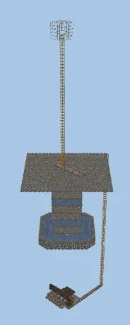 Compact Mob Farm Structure Minecraft schematic preview