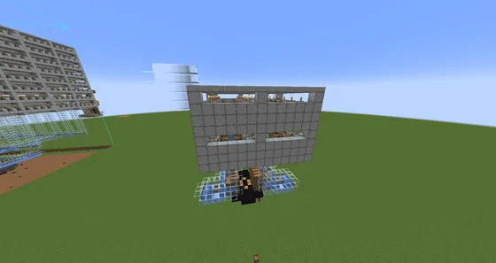 Compact Pumpkin Melon Farm Minecraft schematic