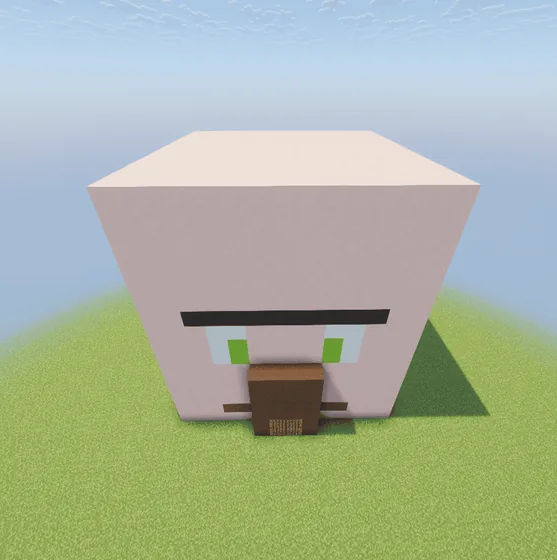 Compact Villager Breeding Station Minecraft schematic