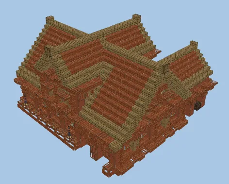 Cool Turtle House Minecraft schematic
