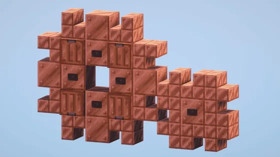 Copper Gears Pack Structure Minecraft schematic