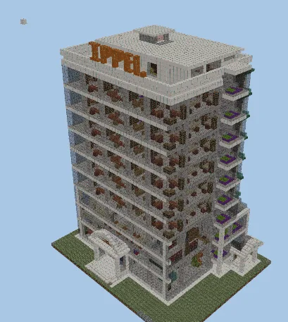 Corporate Office Building Minecraft schematic