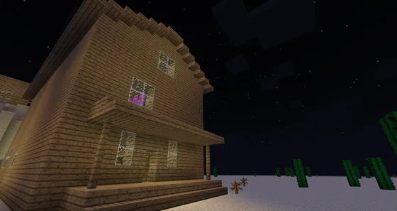 Courage The Cowardly Dog Cartoon House Minecraft schematic
