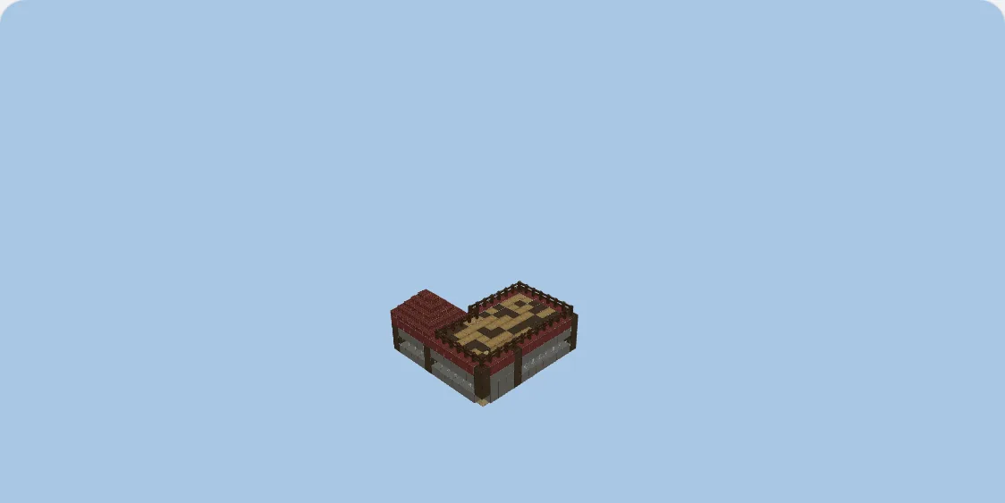 Cozy Customizable Small House Minecraft schematic preview