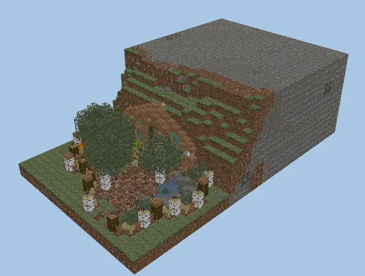 Cozy Hobbit Home Minecraft schematic