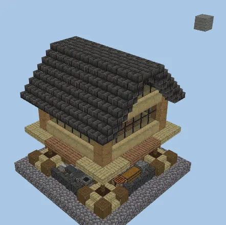 Cozy Little House Minecraft schematic preview