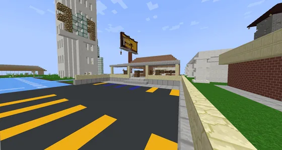 Cozy Mid-Size Restaurant Minecraft schematic