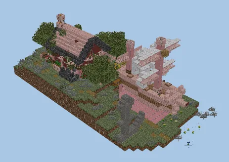 Cozy Seaside Cottage Minecraft schematic preview