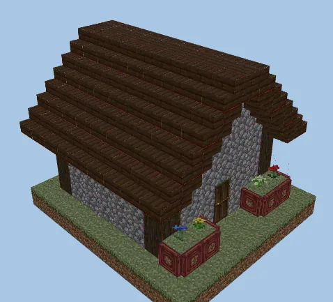 Cozy Survival Home Minecraft schematic preview