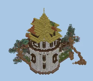 Cozy Tea House Design Minecraft schematic preview