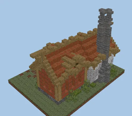 Cozy Woodcutter Cabin Minecraft Build Minecraft schematic preview