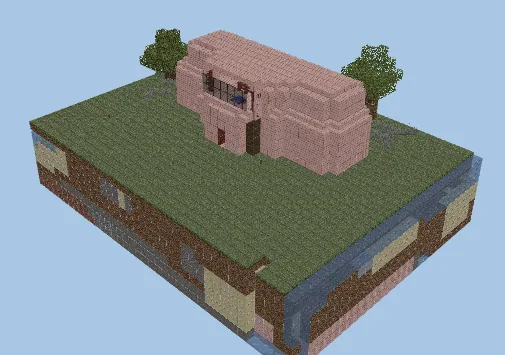 Cozy Wooden House Minecraft schematic