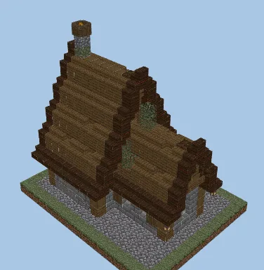 Cozy Woodland Cabin Minecraft schematic
