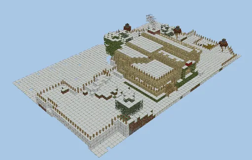 Cozy Yule Cabin Minecraft schematic