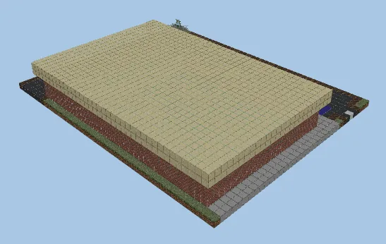 Credit Union Building Minecraft schematic preview