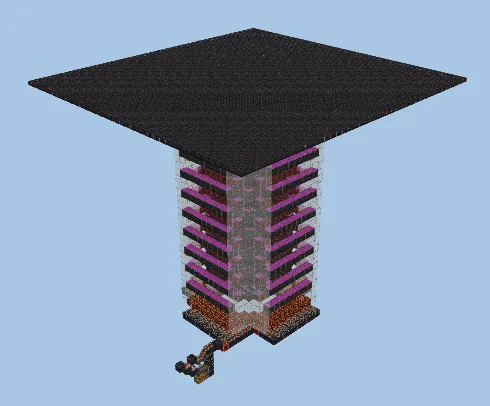 Creeper Farm 13000 Per Hour Minecraft schematic