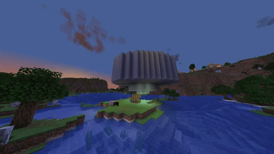 Creeper Powder Farm 4416 Per Hour Minecraft schematic