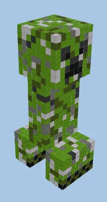 Creeper Statue Minecraft schematic preview