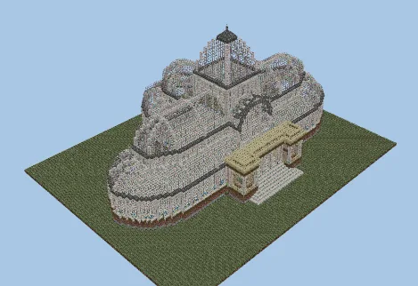 Crystal Palace Replica Minecraft schematic preview