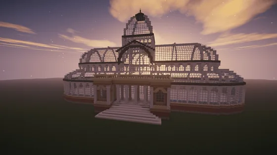 Crystal Palace Replica Minecraft schematic